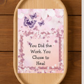 Therapist Client Thank You – Pink Empowerment Card Bedankkaart