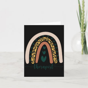 Therapist Counselor Mental Health Awareness Rainbo Kaart