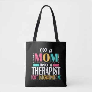 Therapist Counselor Psycholoog Social Worker Mam Tote Bag