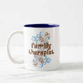 Therapist Cute Cute Cute Gift Tweekleurige Koffiemok (Links)
