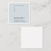 Therapist Doctor Dentist Benoeming Herinneringen Afsprakenkaartje (Voorkant / Achterkant)