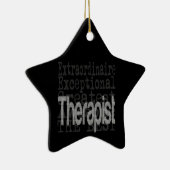 Therapist Extraordinaire Keramisch Ornament (Rechts)