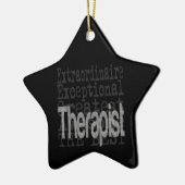 Therapist Extraordinaire Keramisch Ornament (Links)