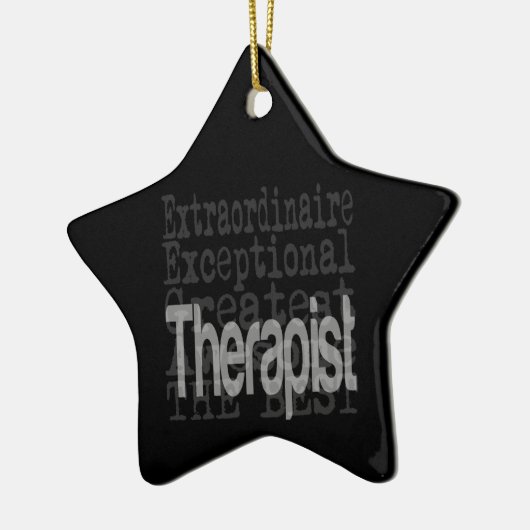 Therapist Extraordinaire Keramisch Ornament (Links)