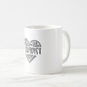 Therapist, gedrags-, psycholoog koffiemok (Voorkant rechts)