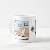 Therapist Ghost tells Patient Ghost is seen Koffiemok (Voorkant links)