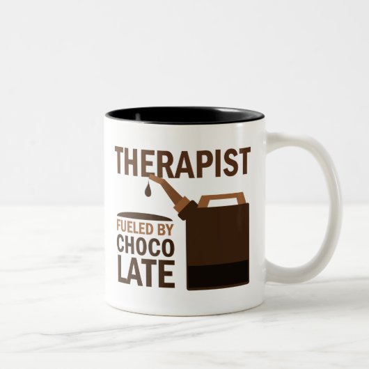Therapist Gift Tweekleurige Koffiemok (Rechts)