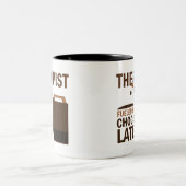 Therapist Gift Tweekleurige Koffiemok (Center)