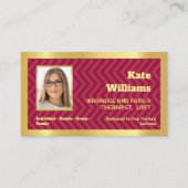 Therapist huwelijk en gezin visitekaartje (Voorkant)