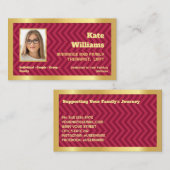 Therapist huwelijk en gezin visitekaartje (Voorkant / Achterkant)