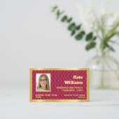 Therapist huwelijk en gezin visitekaartje (Staand voorkant)