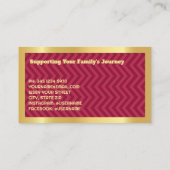 Therapist huwelijk en gezin visitekaartje (Achterkant)