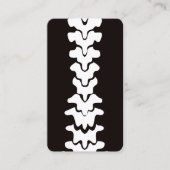 Therapist in het Chiropraktijk Manual Visitekaartje (Voorkant)