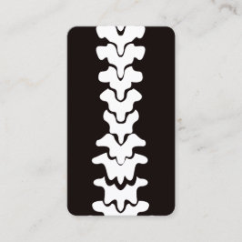 Therapist in het Chiropraktijk Manual Visitekaartje