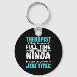 Therapist Job Title Profession Career Therapy  Sleutelhanger