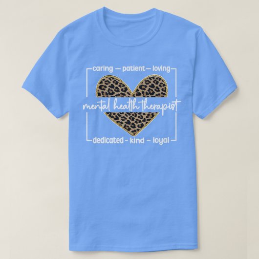 Therapist Mental Health Counselor553 T-shirt (Design voorkant)