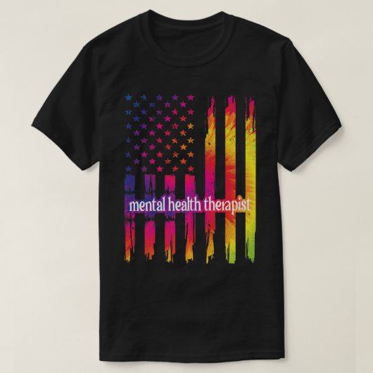 Therapist Mental Health Counselor 55 T-shirt (Design voorkant)