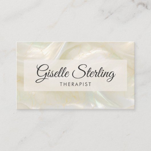 Therapist QR Code Visitekaartje (Voorkant)