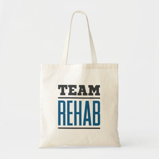 Therapist Rehabilitatietechnicus van team Tote Bag (Voorkant)