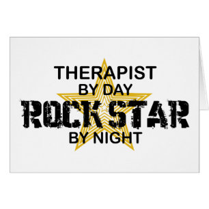 Therapist Rock Star by Night
