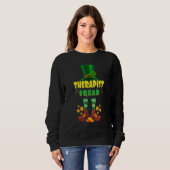 Therapist Squad Funny Irish St Patrick Day Trui (Voorkant volledig)