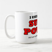 Therapist Super Power Funny Mug Koffiemok (Links)