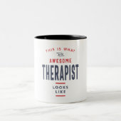Therapist Tweekleurige Koffiemok (Center)