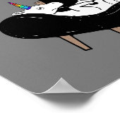 Therapist Unicorn gelooft niet in zichzelf Poster (Hoek)