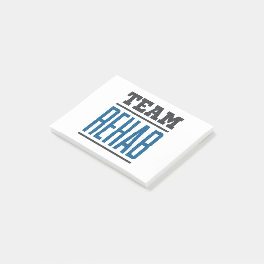Therapist van team Rehab Rehabilitation Technicia Post-it® Notes (Schuin)