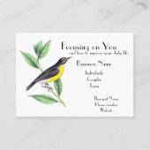 "Therapist" Visitekaartje (Voorkant)