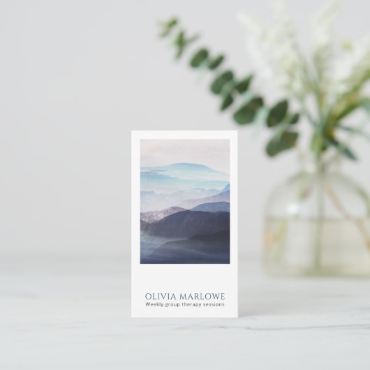 Therapist  visitekaartje (Staand voorkant)