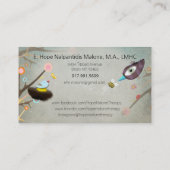 Therapist voor kinderen en gezinnen visitekaartje (Achterkant)