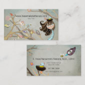 Therapist voor kinderen en gezinnen visitekaartje (Voorkant / Achterkant)