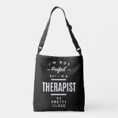 Therapist Work Title Cadeau Crossbody Tas (Achterkant)