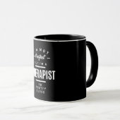 Therapist Work Title Cadeau Mok (Voorkant rechts)