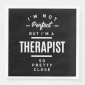 Therapist Work Title Cadeau Servet (Voorkant)