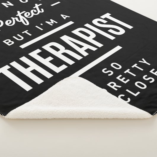Therapist Work Title Cadeau Sherpa Deken (3/4)