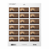 Therapist Zen Stones Brown Etiket (Full Sheet)