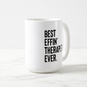 Therapistisch geschenk, therapeutische mok, waarde koffiemok (Voorkant rechts)