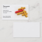 Therapistisch visitekaartje (Voorkant / Achterkant)