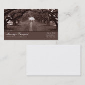 Therapistisch Visitekaartje van het boomhuwelijk (Voorkant / Achterkant)