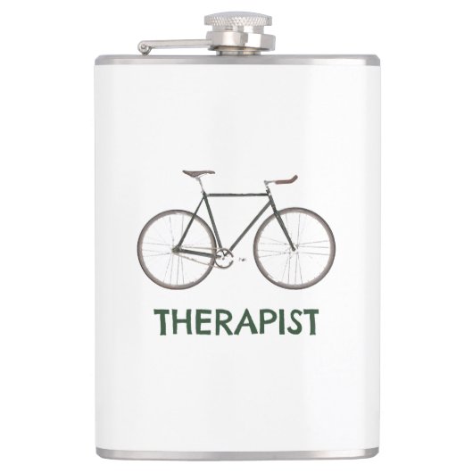 Therapistische fiets heupfles (Voorkant)