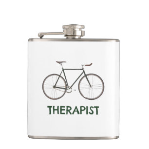 Therapistische fiets heupfles