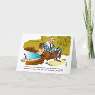 Therapistische groep verjaardagskaart kaart