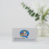 Therapistische medicatie bij kinderen visitekaartje (Staand voorkant)