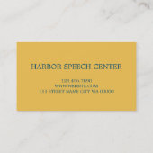 Therapistische medicatie bij kinderen visitekaartje (Achterkant)