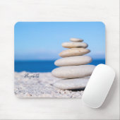 Therapistische zinnen, strand muismat (Met muis)