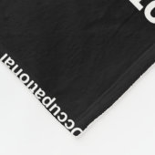 Therapistische zwangerschapstherapie fleece deken (Hoek)