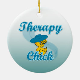 Therapy Chick #3 Keramisch Ornament