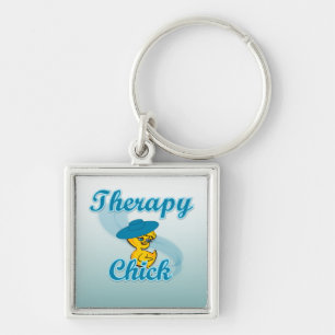 Therapy Chick #3 Sleutelhanger